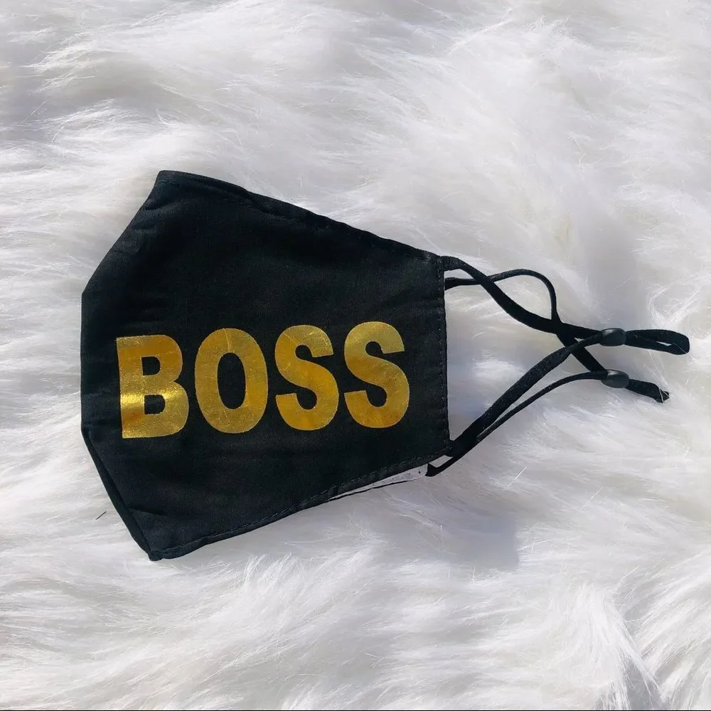 Brand New Boss Face Mask‎ For Teens & Women